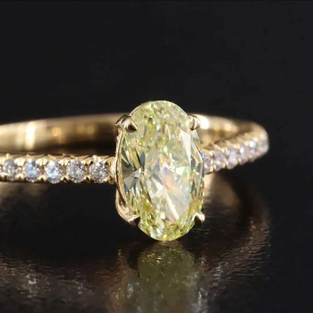 Tiffany & Co. Novo 18K 1.21 CTW IF Fancy Yellow Diamond Engagement Ring